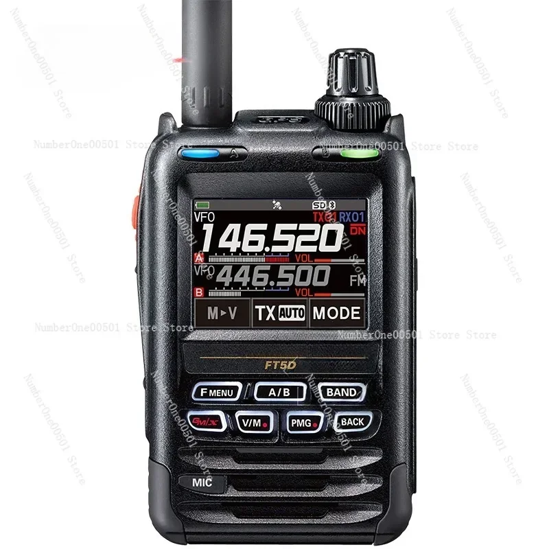 

FT5DR двухдиапазонная цифровая рация Bluetooth для самостоятельного вождения на открытом воздухе, многофункциональная водонепроницаемая трубка