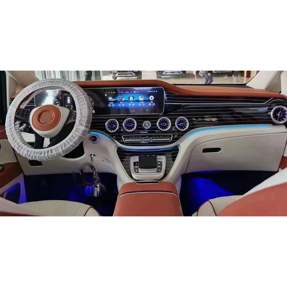 Acessórios automotivos tipos personalizados interiores de painel de luxo para Mercedes-benz Vito Classe V V260
