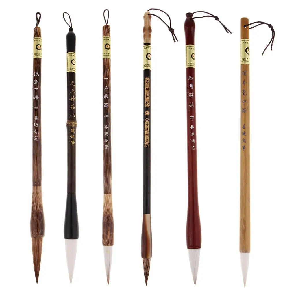 Chinese Calligraphy Brush Sumi Kanji Brushes for Handwriting Study Chinese Experience Tools