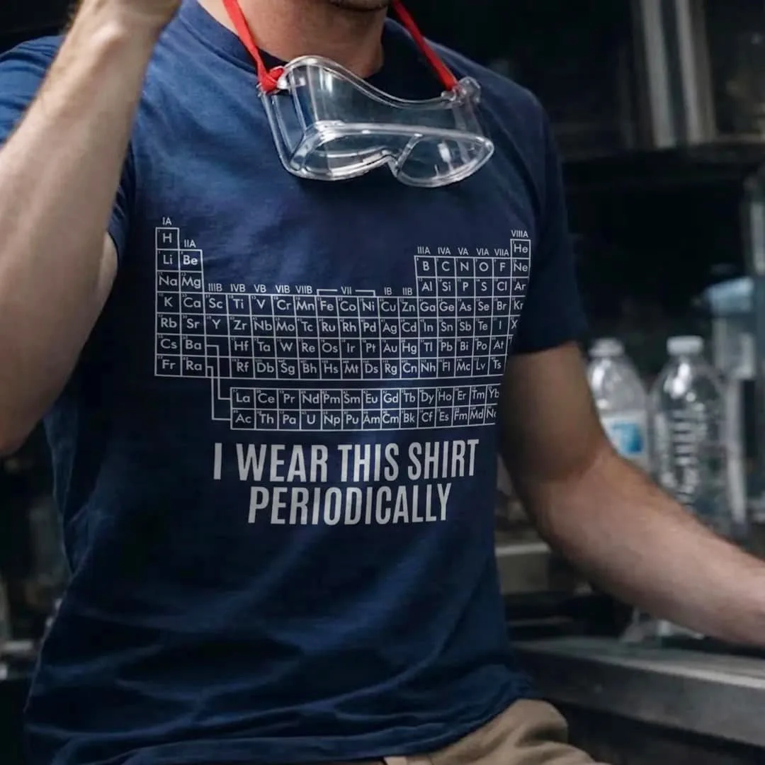 Dr Grace's Periodic Table Shirt Project Hail Mary Tshirt Jazz Hands I Wear This Shirt Periodically Funny Amaze Graphic T Shirts