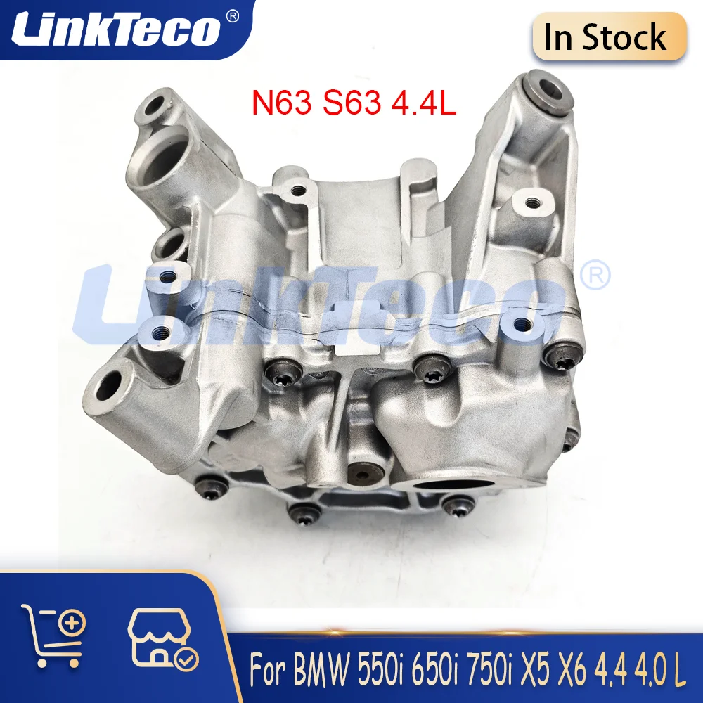 

New 11417643256 Engine Oil Pump For 4.0 4.4 L BMW 550i 650i 750i X5 X6 5/6/7 series F01 F02 F12 F13 F10 N63B44A S63B44A 4.4L