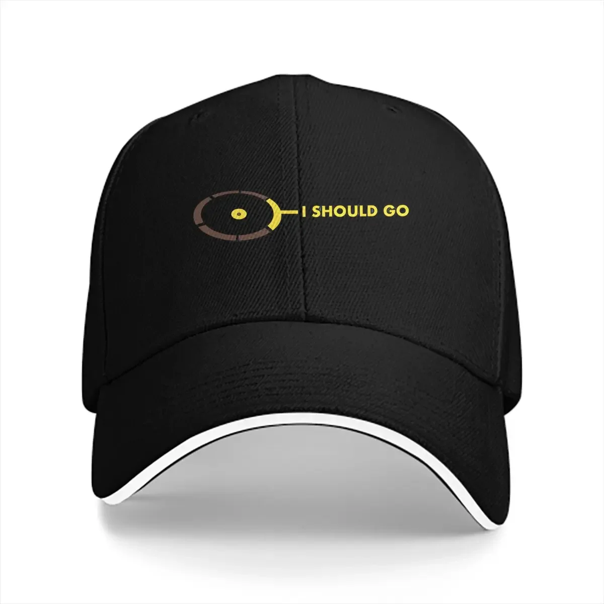 I Should Go Baseball Caps Peaked Cap Mass Effect Game Sun Shade Hats for Men Women