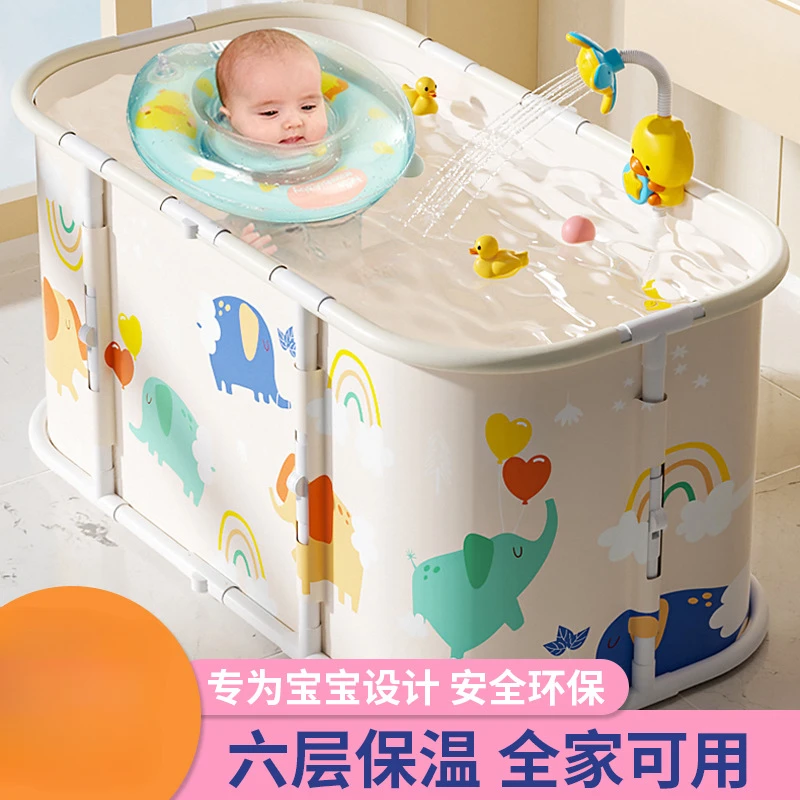 

Free Installation Bath Tub Foldable Heated Bath Tub Full Body Bath Tub for Adults and Children