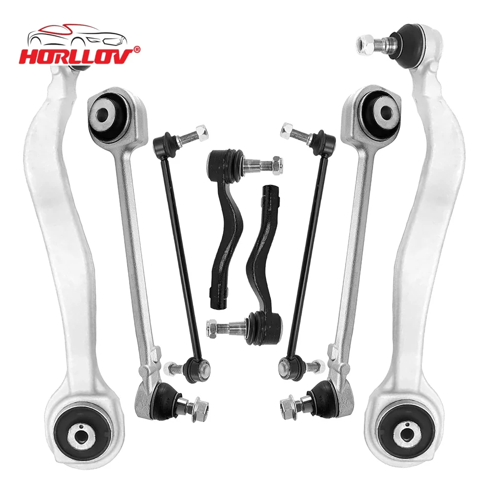 

8PCS Steering Suspension Parts Front Axle Control Arm Kit for Mercedes Benz W204 4WD GRADE C C 2043307311 2043302911 2043200789