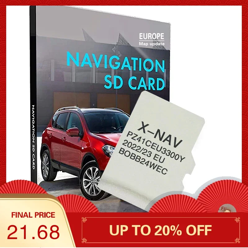 

Maps for Toyota AYGO X-NAV Sat Nav GPS TF Card Navigation 2023 Europe RU UK Version Update with Free Anti Fog Flim