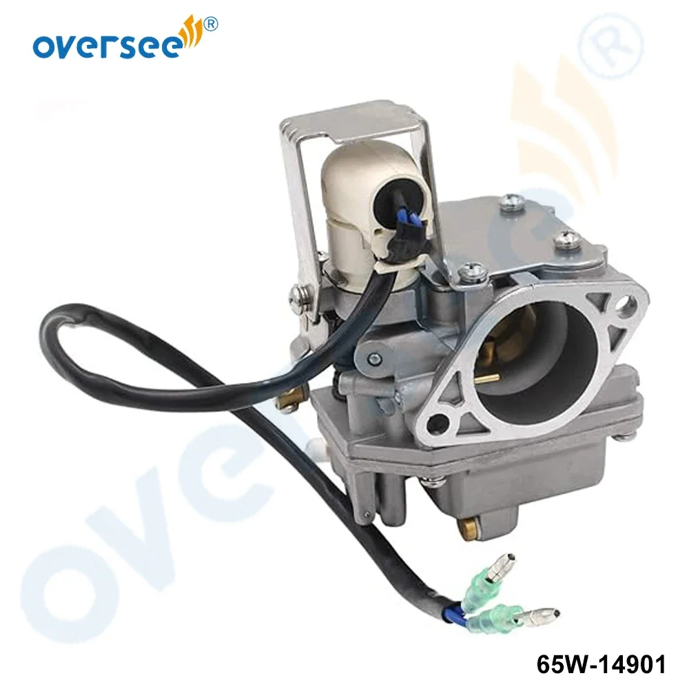 65W-14901 Carburetor Assy with 65W-W0093 Repair Kit For Yamaha Outboard Engine 4 Stroke 20HP 25HP 65W-14901-10 F20A F25A