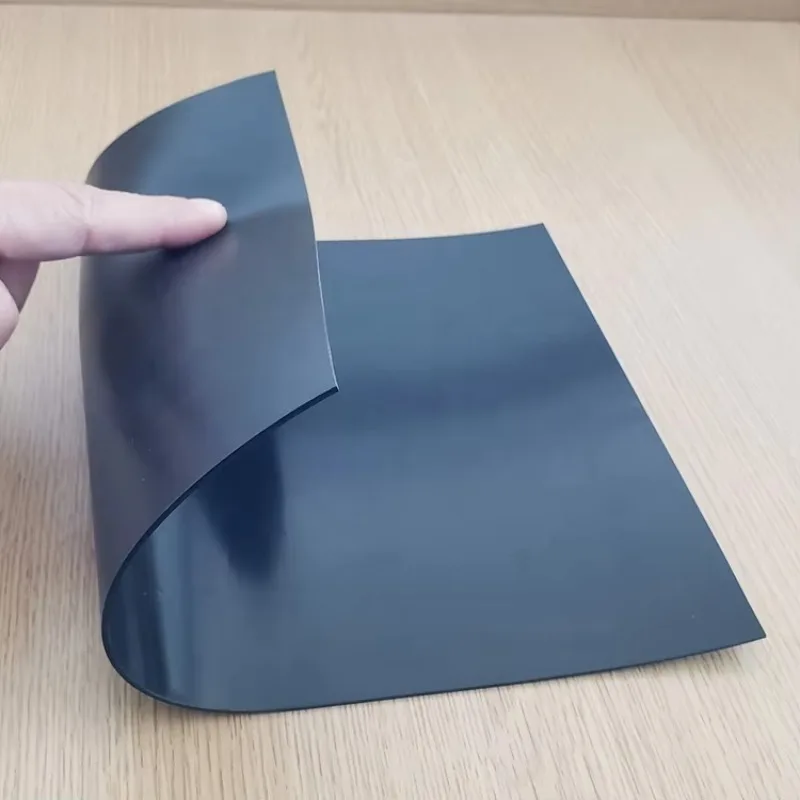 Factory Low Price Roof Deck Waterproofing 1.2mm 1.5mm 2.0mm EPDM Membrane 2x20m Roofing EPDM Sheet-10x10 cm sample