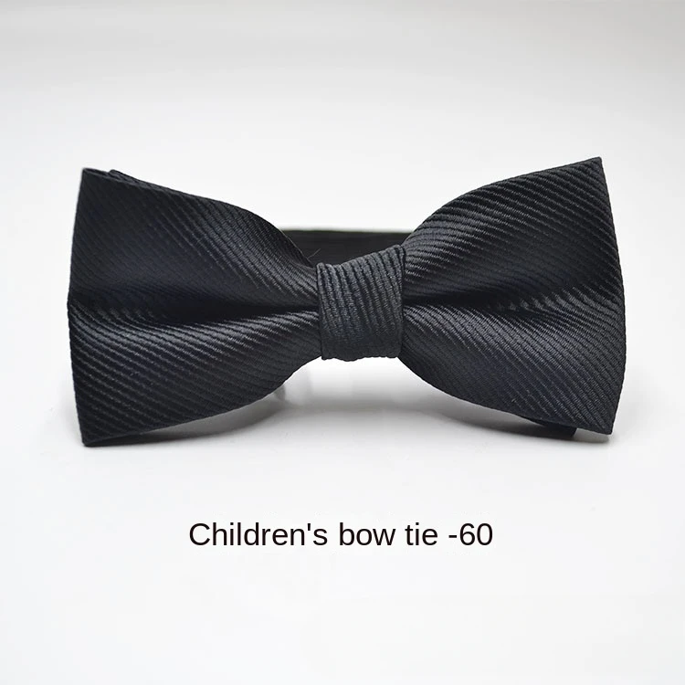 Flat Polyester Silk Cartoon Children\'s Bow Tie Fashion Jacquard Baby Bow Tie