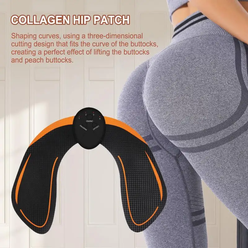 sports Glute Muscle Stimulator Buttock Toner Muscle Trainer Buttocks/Hips Trainer ABS Stimulator Ab Workout Equipment For