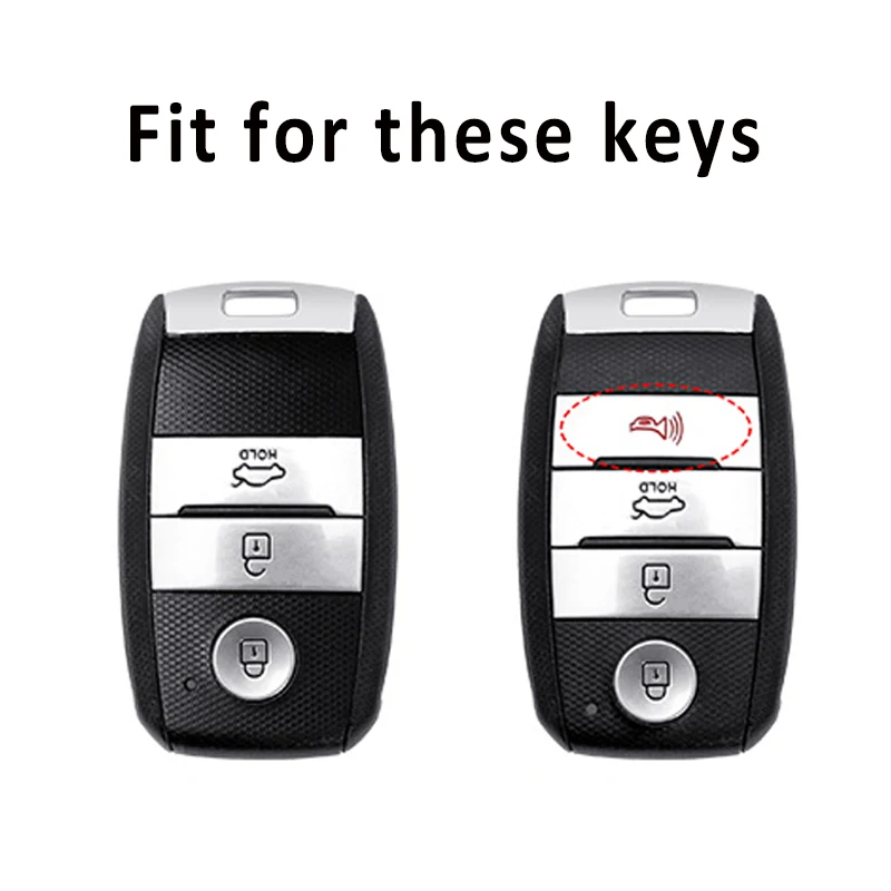 Car Remote Smart Key Case Cover For Kia Ceed Cerato Optima Rio Rio5 Sorento Sportage R K3 KX3 K4 K5 Shell Holder Bag Keychain