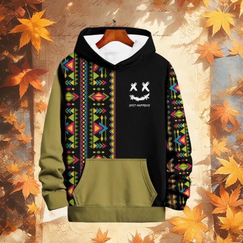 

2025 Latest Hot Sale Spring and Autumn Animation Printed Adult Hoodie Fashion Youth Children Parent-child Sports Casual Top