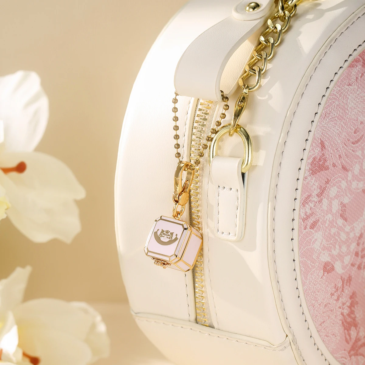 Fashion Luxury Faux Zircon Heart Enamel Openable Jewelry Box Pendant Necklace  for Women Sweet Elegant Party Jewelry Bag Pendant