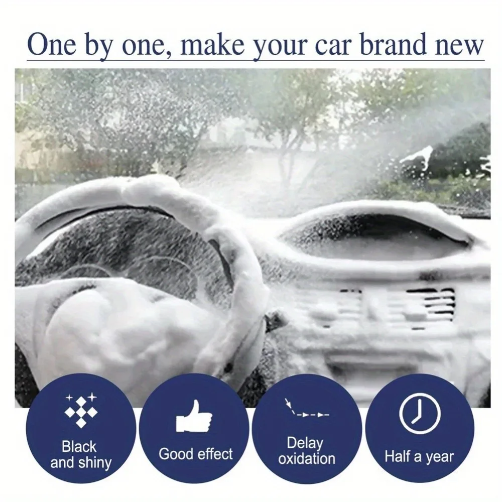 H4Cacle-Multi-Purpose Foam Cleaner Car Interior Wash Maintenance for Auto Home Use Renovation Maintenance Agent 200ML