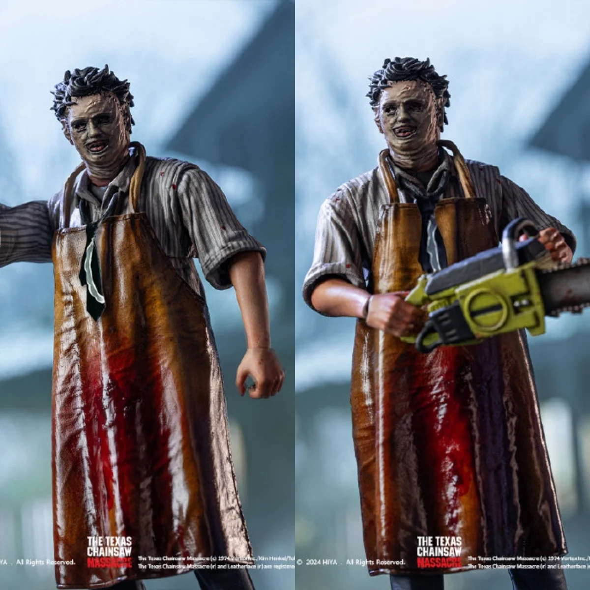 

В наличии HIYA масштаб 1/18 MINI Series Texas Chainsaw Serial Killer 1974, полный набор для 3,75 дюйма, экшн-фигурка, модель игрушки, подарки
