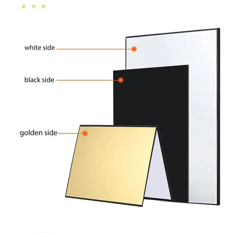 사진 조명 반사판 11.8 X 16.5 인치 접이식 반사판 배경 음식 및 제품 사진을 위한 사진 배경