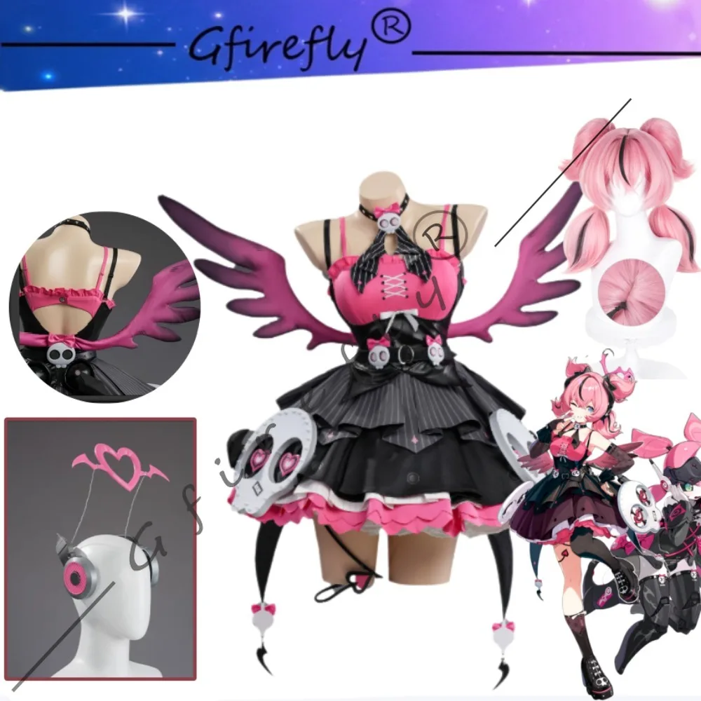 

Zenless Zone Zero Aria Same Style Delusional Angels Cosplay Costume Exquisite with Accessories Adult Women Carnival Party Wear