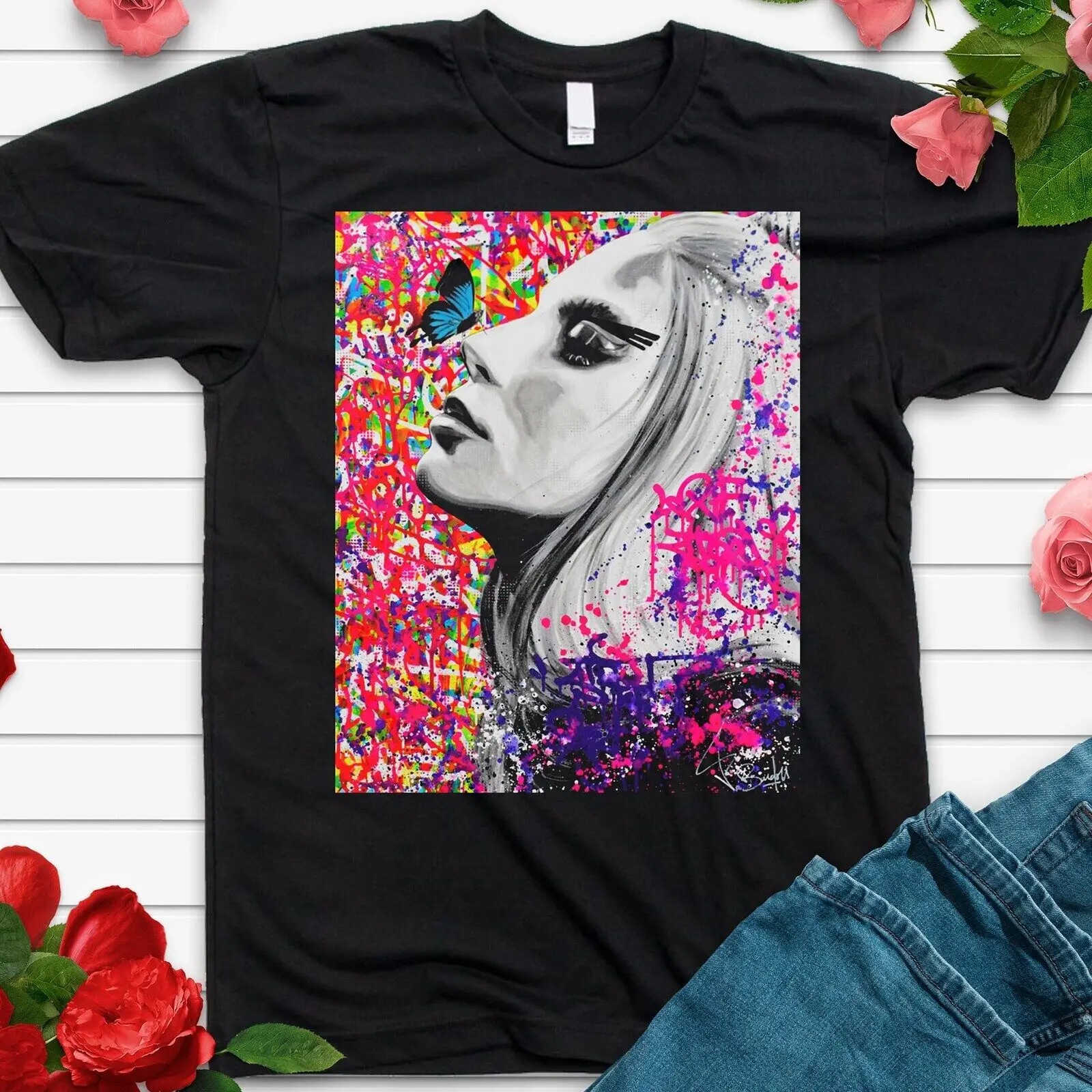 New Lady Gaga Shirt Gaga Concert Lady Gaga Rap Hip Hop 90s Retro Unisex 31