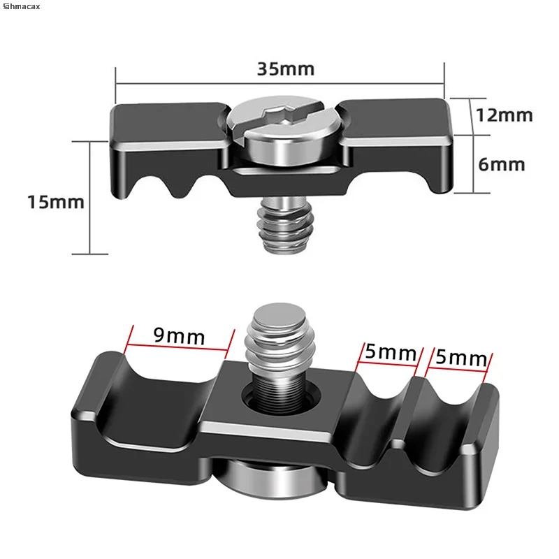 Universal Camera  Cable Clamp DSLR Wire Lock Clamp Photography Cable Clip Rig For Video Monitor Camera Cage