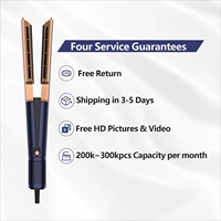 Original HT01 Hair Straightener with Hot Air New 2-in-1 Cool Air Hair Styler Straightening and Curl Strait HS06 Wrap