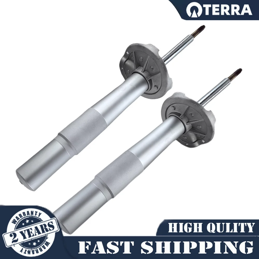 

1Pair Front Left Right Shock Absorbers w/EDC For 31316785529 37106782147 2001-2008 BMW E65 E66 750i 760Li