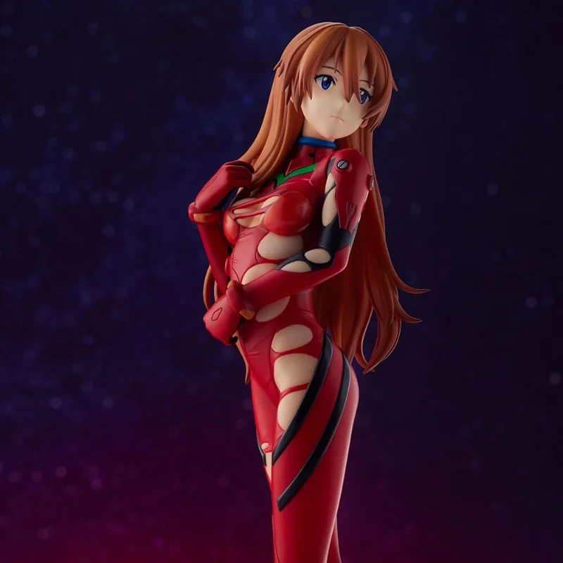 SEGA-Figuras Anime Neon Genesis Evangelion, Soryu, Asuka, Langrey, SPM, Figuras-modelo, originais, originais, originais, 21cm Coleções