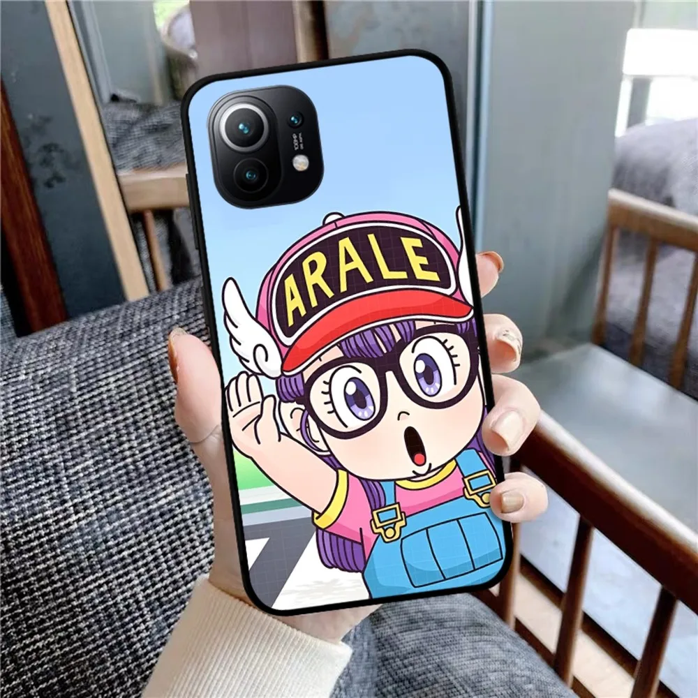 D-Dr S-Slump A-Arale  Phone Case For Xiaomi Mi 5X 8 9 10 11 12 lite pro 10T PocoX3pro PocoM3 Note 10 pro lite