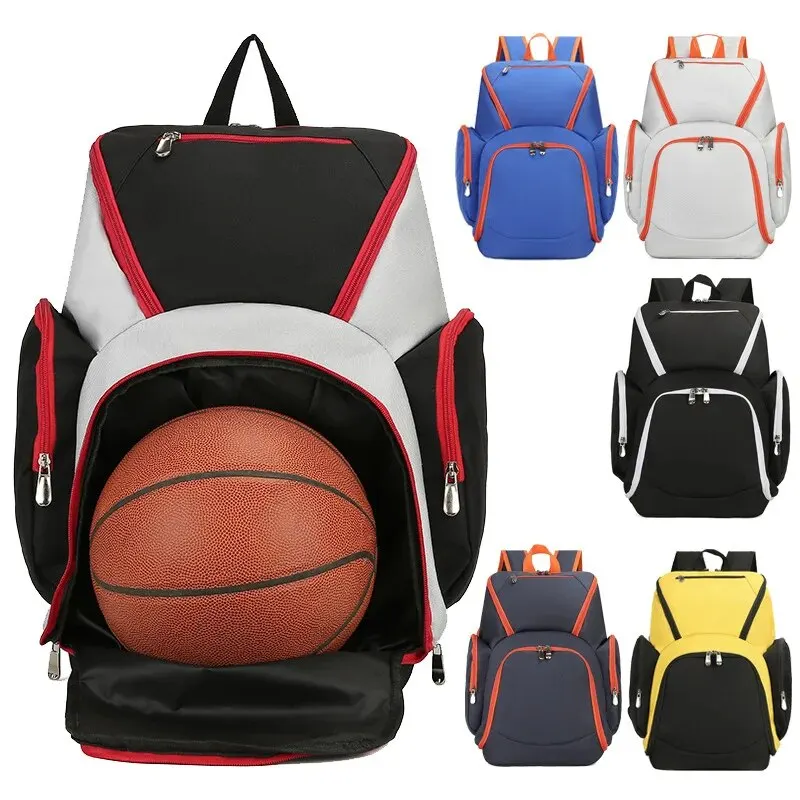 Large Capacity Backpack For Men Basketball Multiple Layers Men\'s Backpack Basketball Backpack Sports