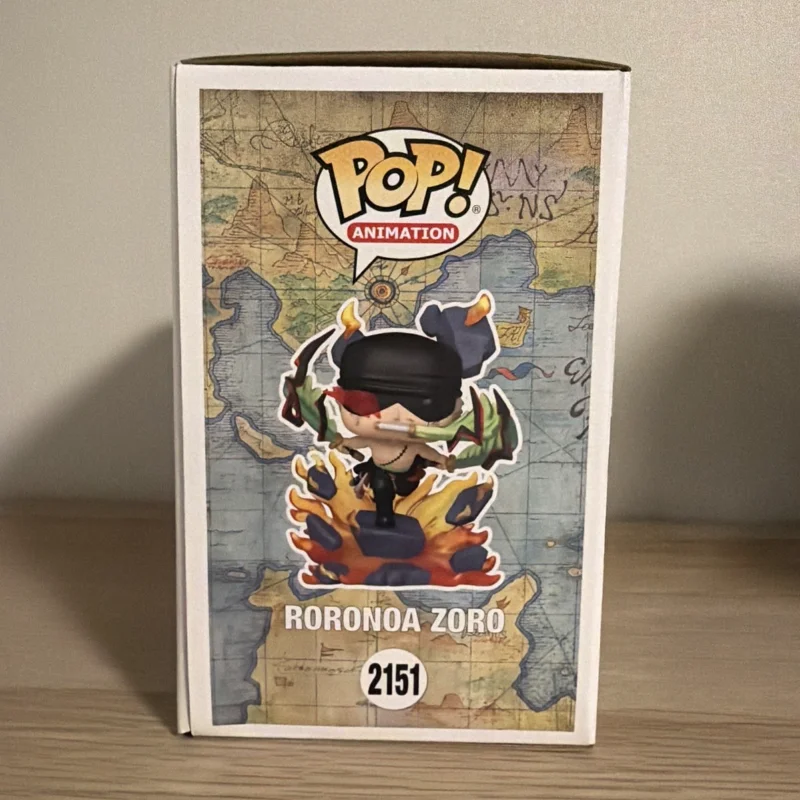 Funko Pop One Piece Zoro Master Style 2151# Anime Collectible Figure, Anime Action Figure Gift for Boys Girls Children's Day - view 2