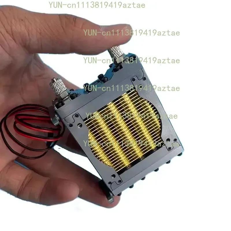 RC Hydraulic Model Radiator Hydraulic System Heat Dissipation Accessories With 12V Fan For Excavator Loader