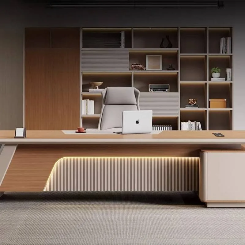 Quiet Sedentary Office Desk Durable Experience Console Bureaux Office Desk Ergonomic Bureaux Scrivania Da Ufficio Furniture
