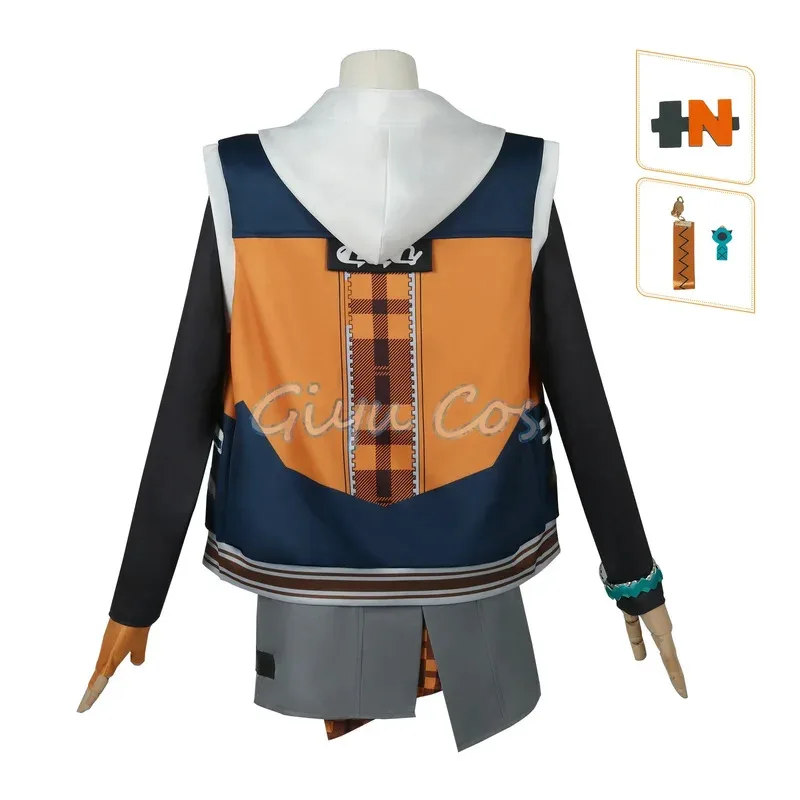 

DY20Belle Zenless Zone Zero Cosplay Costume Uniform Wig Anime Halloween Party Costumes Masquerade Women Game25