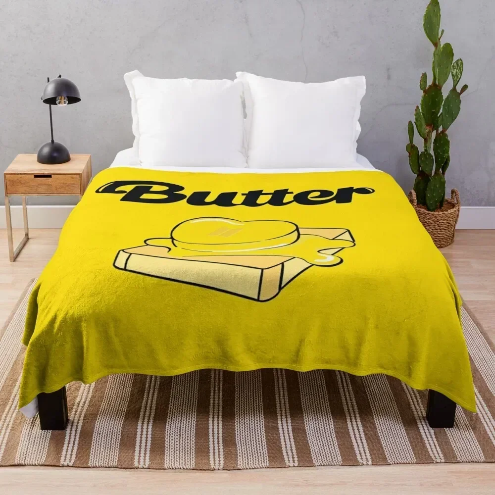 

Smooth like BUTTER! Throw Blanket Easy Care Comfortable Blanket for Couch