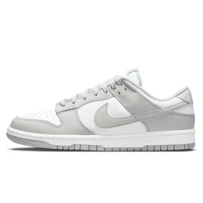 Nike-Dunk Low Skate Sapatos para Homens, Tênis Unisex, Splicing, Universidade Rouge, Low, DD1391-600