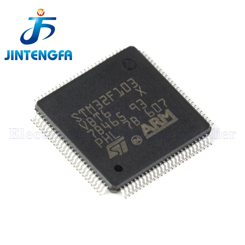 STM32F103C8T6 STM32F103 CBT6 R8T6 RBT6 RCT6 RET6 VBT6 VCT6 VET6 ZET6 STM32F030C8T6 LQFP-48/64/100/144 Mikrokontrolery ARM - MCU