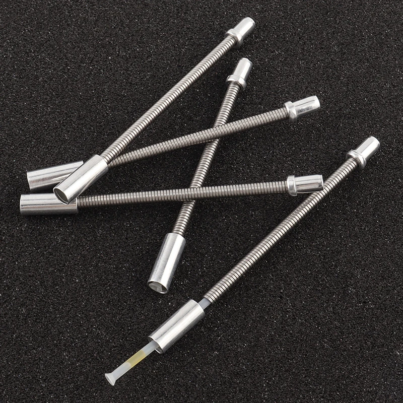 5PCS V-Brake Bend Pipe Modification Bend Pipe Folding Bike Mountain Road Bike Stainless Steel Bend Pipe Brake Protector Parts