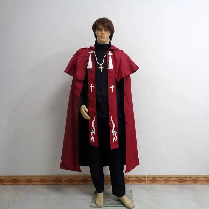 Fate/Grand Order FGO Amakusa Shirou Tokisada Shirou Kotomine Cos Косплей Костюм для Хэллоуина на заказ любой размер