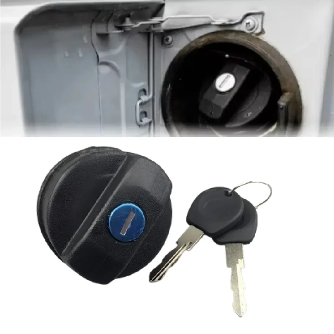 Universal Car Fuel Tank Locking Cap Cover With 2 Key For Citroen C1 Peugeot 107 Mondeo Fusion Exterior Locks Hardware Parts