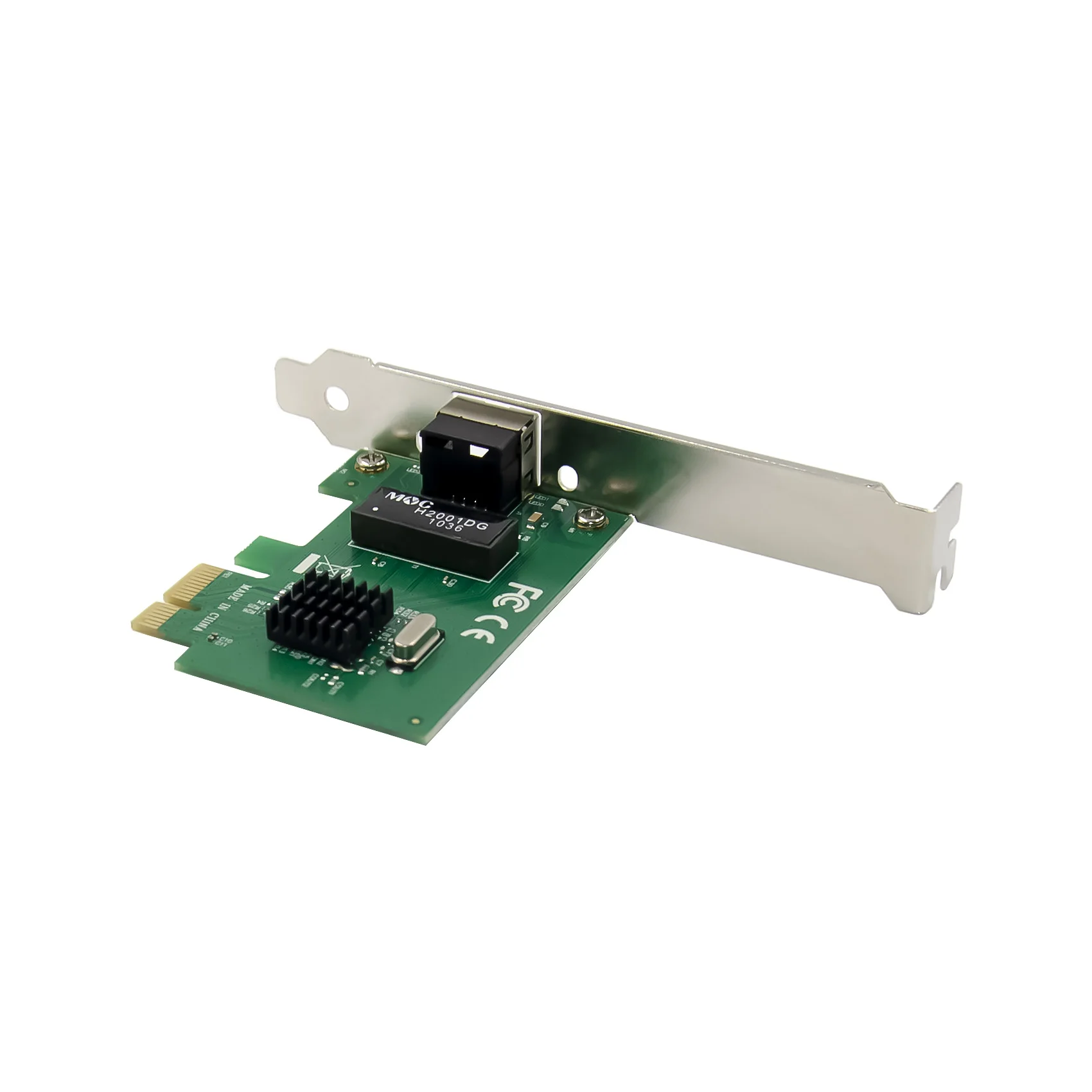 SUNWEIT ST713 Внутренняя сетевая карта Gigabit Ethernet PCIe X1 с одним портом и набором микросхем REALTEK RTL8111G для серверных приложения
