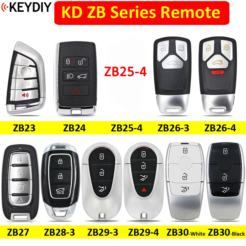 مفتاح ذكي موحد ZB23 من KEYDIY: تقييم شامل ودليل عملي لاستخدامه مع أجهزة KD-X2 و KD-MAX