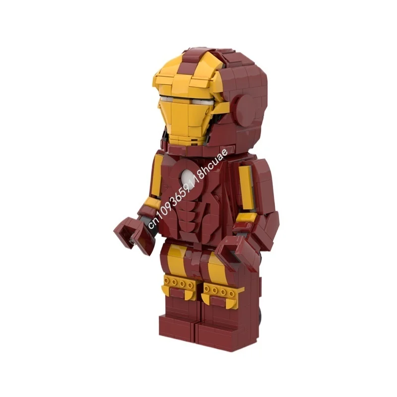 

789 шт. MOC железная масштабированная минифигурка модель строительные блоки строительные игрушки DIY Рождественский подарок образование кирпич дети