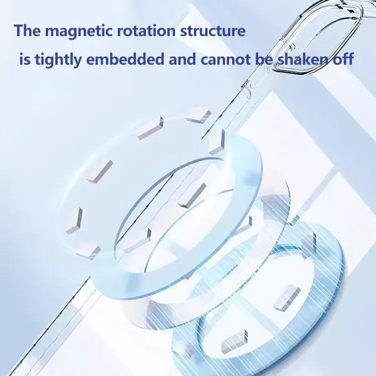 Magnetic Rotation Separation Cover For iPad Pro 11 2024 5th Air13 Pro13 Air 11 6 5 4 3 2 1 10.2 9th 9.7 10th 10.9 Mini 6 Pro12.9