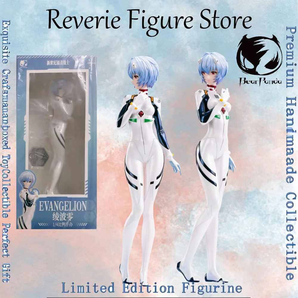 Genuine Bearpanda Neon Genesis Evangelion Ayanami Rei Collectible Figure