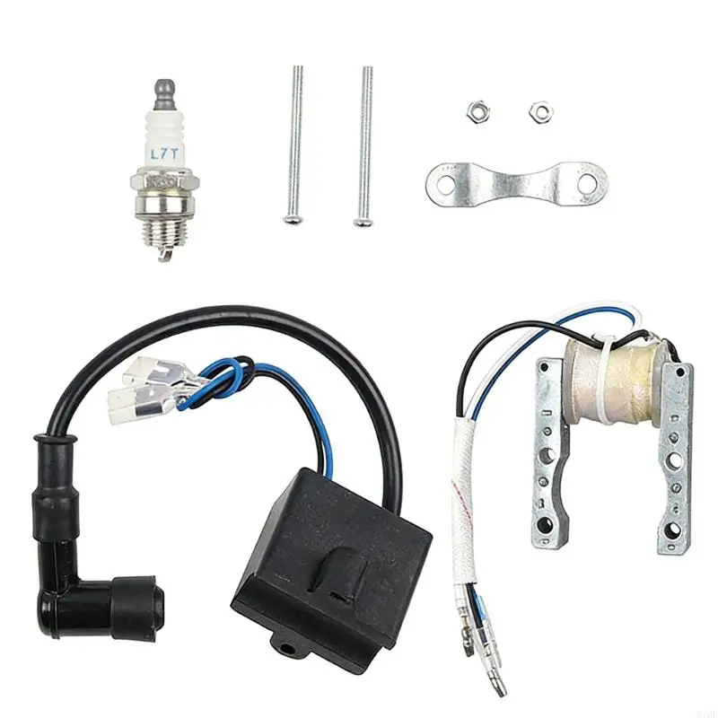 M76E Universal-Motorrad-Zündspulensatz mit robuster Metallkonstruktion für 49 66 80 2-Takt – Detail 9