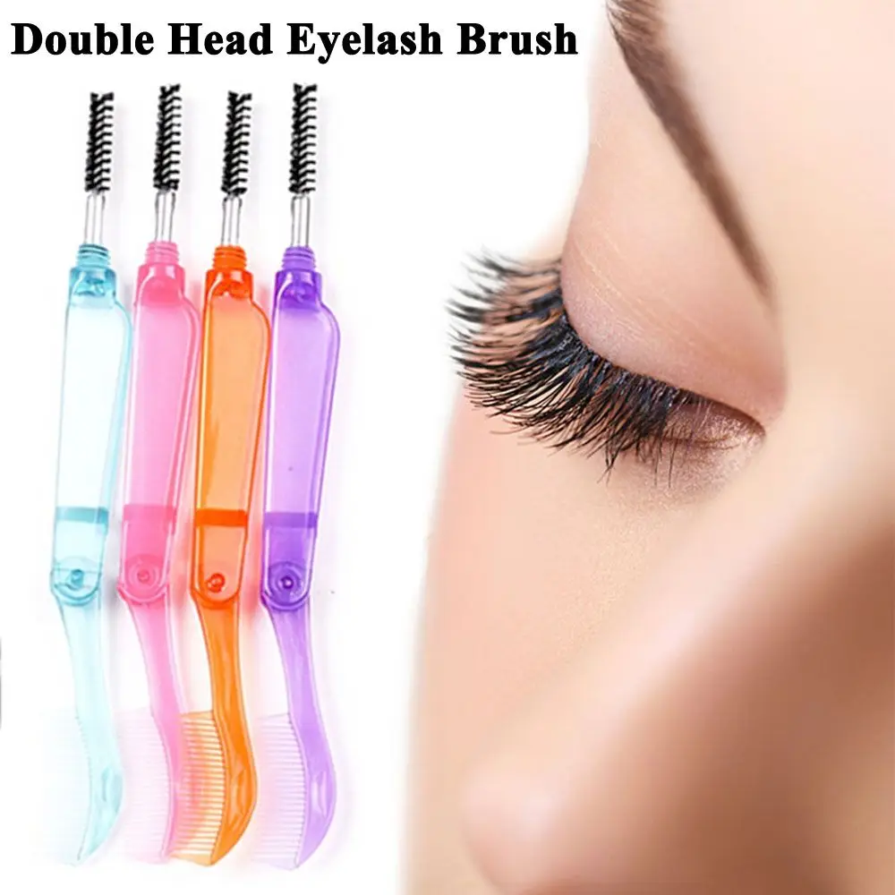 Portable Durable Nylon Eyelash Extension Tool Cosmetic Tools Eyelash Comb Eyebrow Brush Eyelash Brush Makeup Brush