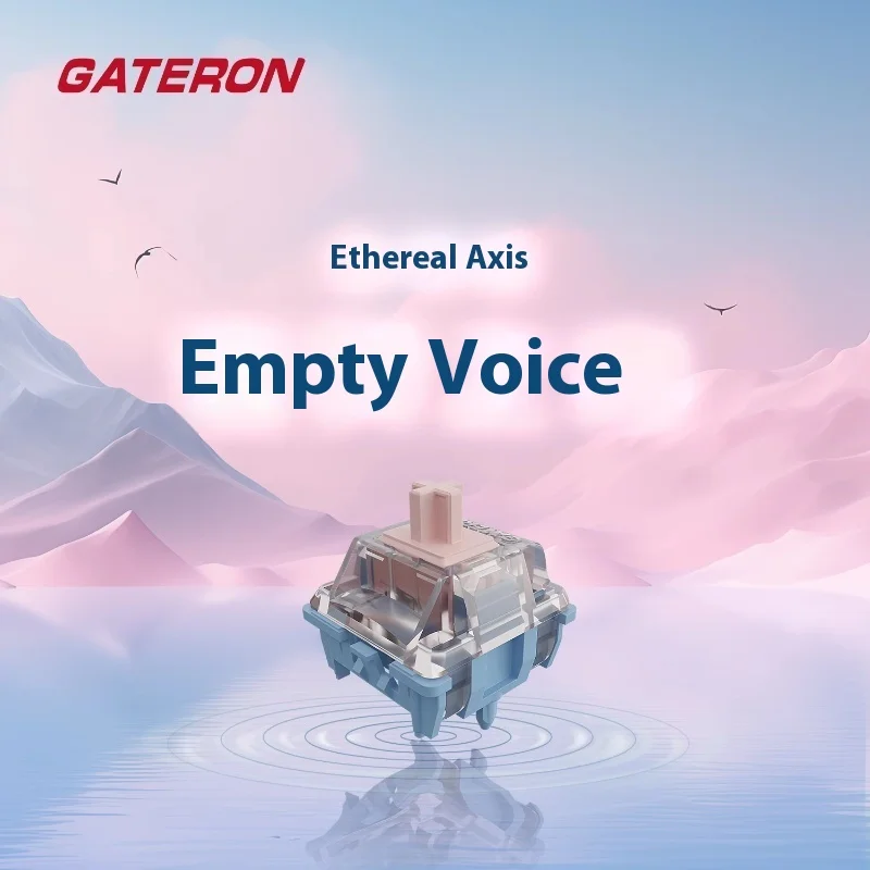 

Gateron Dual-Track Ethereal Axis 60gf Mechanical Keyboard Axis Game Office Multi-Scene Feel Comfortable Paragraph Feel