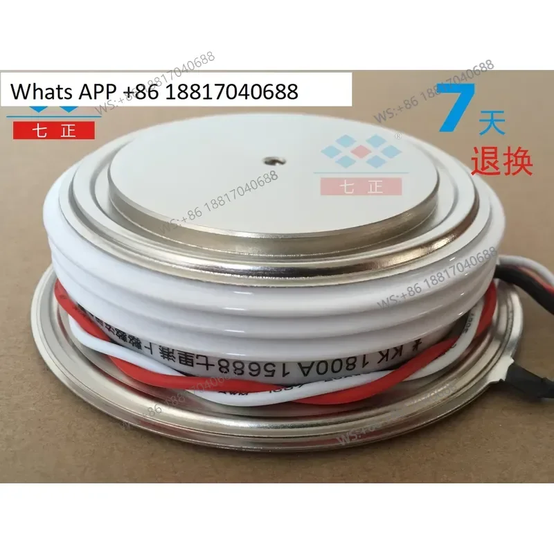 1PC for KK1800A KK1800A 1600V 3CTK-16 Convex Type Flat Plate Fast Thyristor Seven Positive