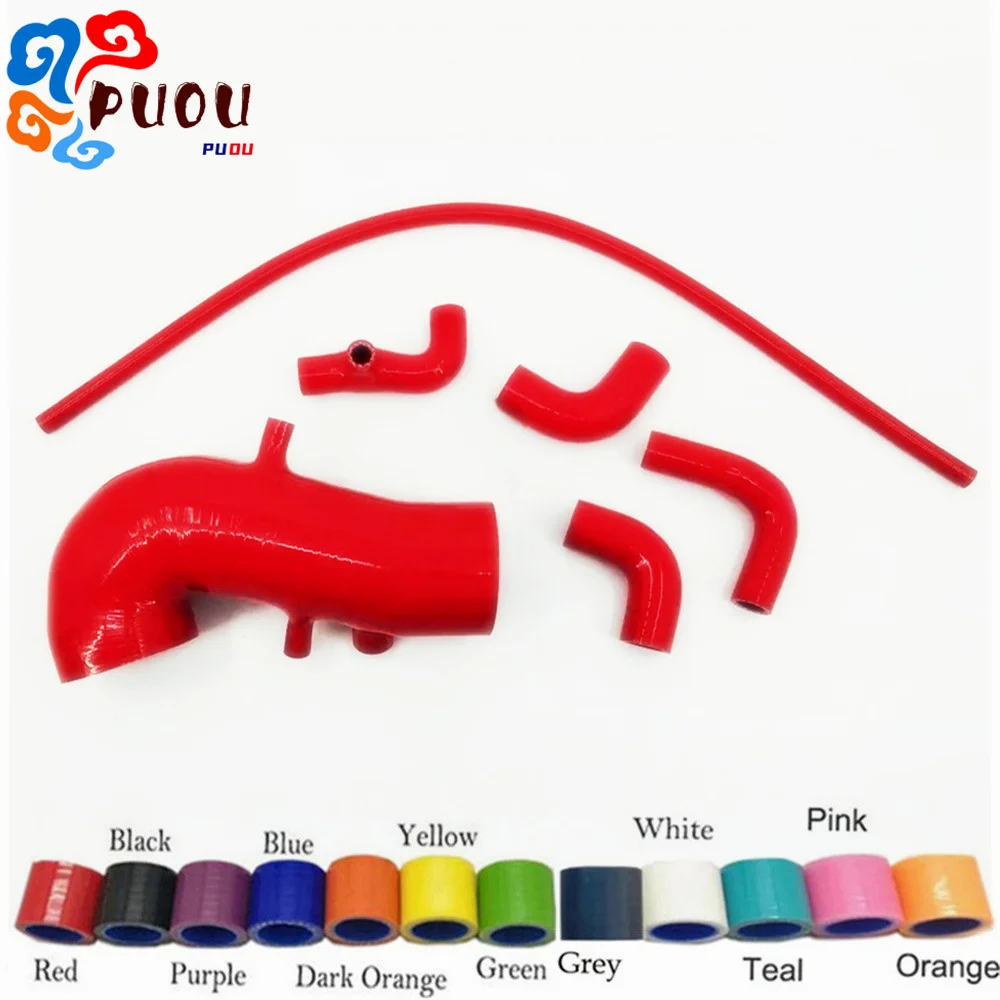 تناسب مجموعة خرطوم مدخل السيليكون الشاحن التربيني Porsche 944T 944 Turbo AFM