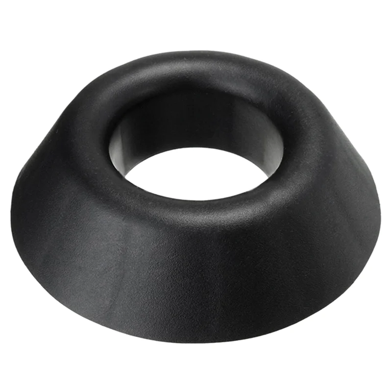 6X Tempat Bola, Tempat Pajangan Plastik Rugby Sepak Bola Basket, Hitam-B60B