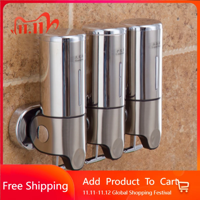 

Wall Mounted Hotel Soap Dispensers Quality Modern Light Luxury Shower Soap Dispensers Liquid Nordic Jabonera Fashion Furniture