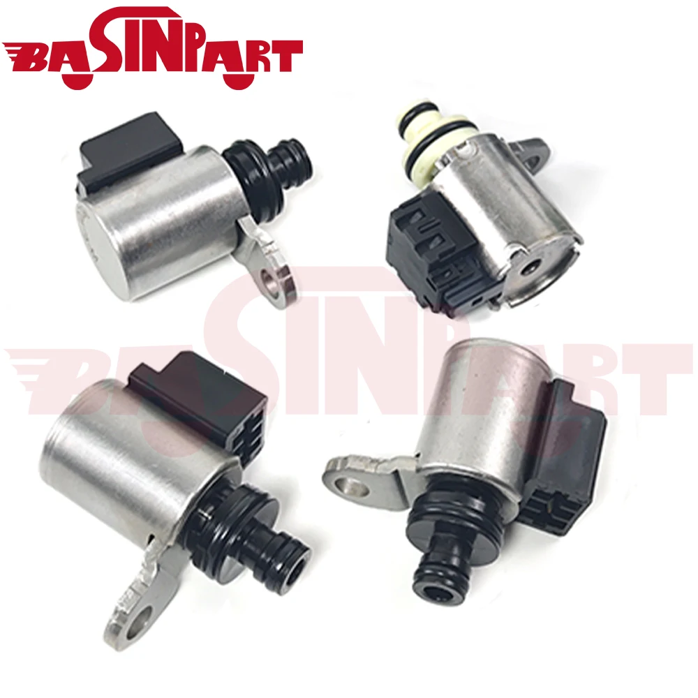 Juego de solenoides de transmisión CVT JF011E RE0F10A F1CJA, 4 Uds., para Nissan x-trail Versa Sentra, Dodge Caliber, Mitsubishi Lancer